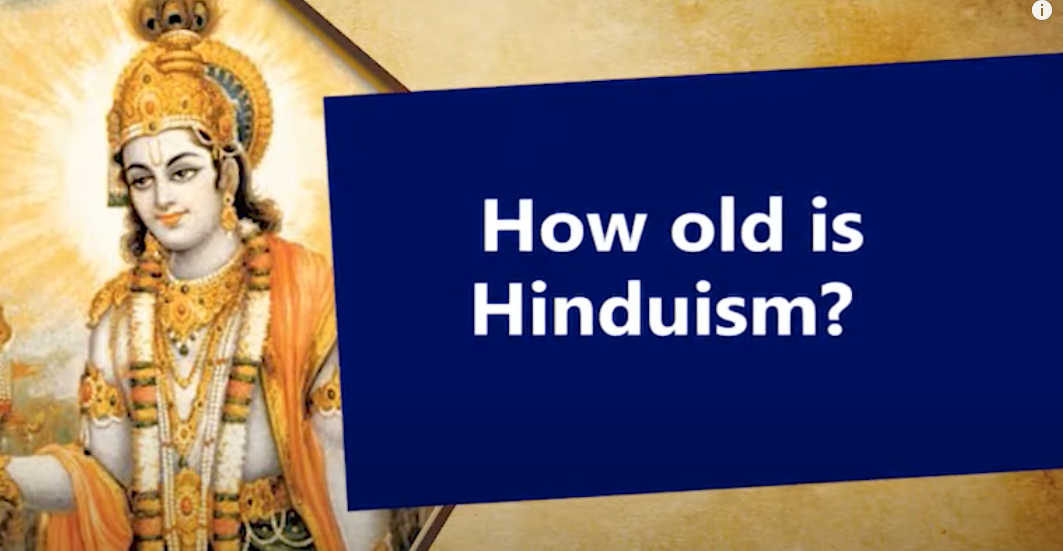 How old is Hinduism?